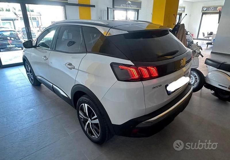 Usata Peugeot 3008 131 CV (96 kW) 2021 Bianco Berlina