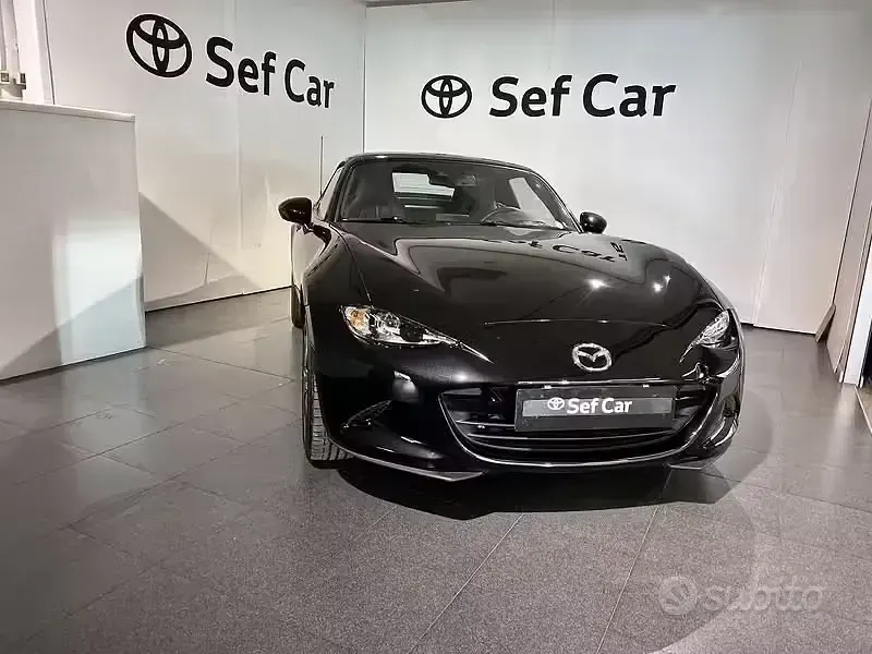 Usata Mazda MX5 Exceed 184 CV (135 kW) 2018 Nero Cabrio
