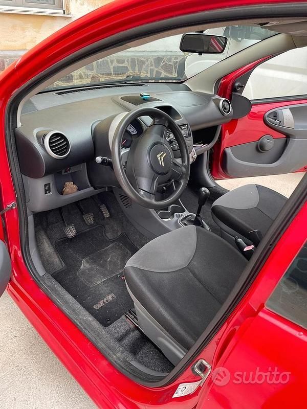 Usata Citroën C1 68 CV (50 kW) 2008 Rosso Utilitaria