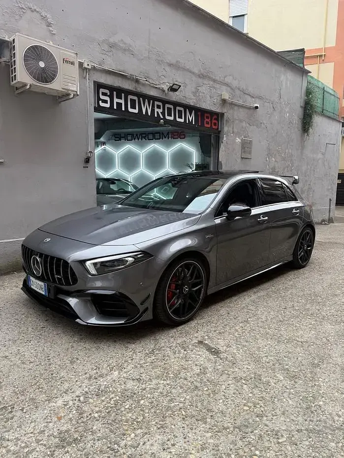 Usata Mercedes A45 AMG Premium Plus 421 CV (309 kW) 2020 Grigio Utilitaria