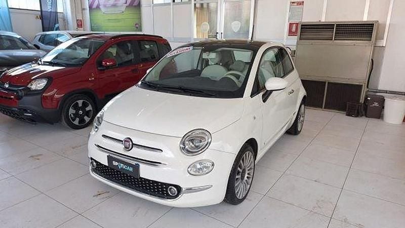 Bianco Usata 2018 Fiat 500 Lounge Due volumi | 8900 € (Buon prezzo) - Immagine 1/4