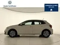 Usata VW Polo Life 95 CV (69 kW) 2023 Beige Utilitaria