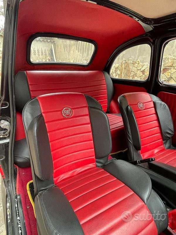 Usata Fiat 500 1970 Nero Coupé