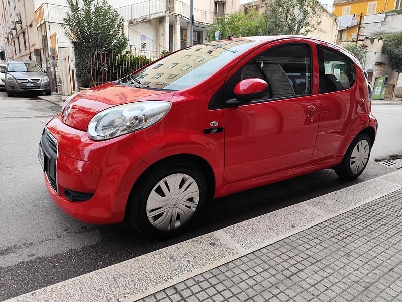 Usata Citroën C1 68 CV (50 kW) 2009 Rosso Utilitaria