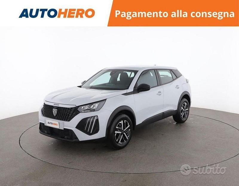 Bianco Usata 2024 Peugeot 2008 Active SUV | 18.299 € (Buon prezzo) - Immagine 1/2