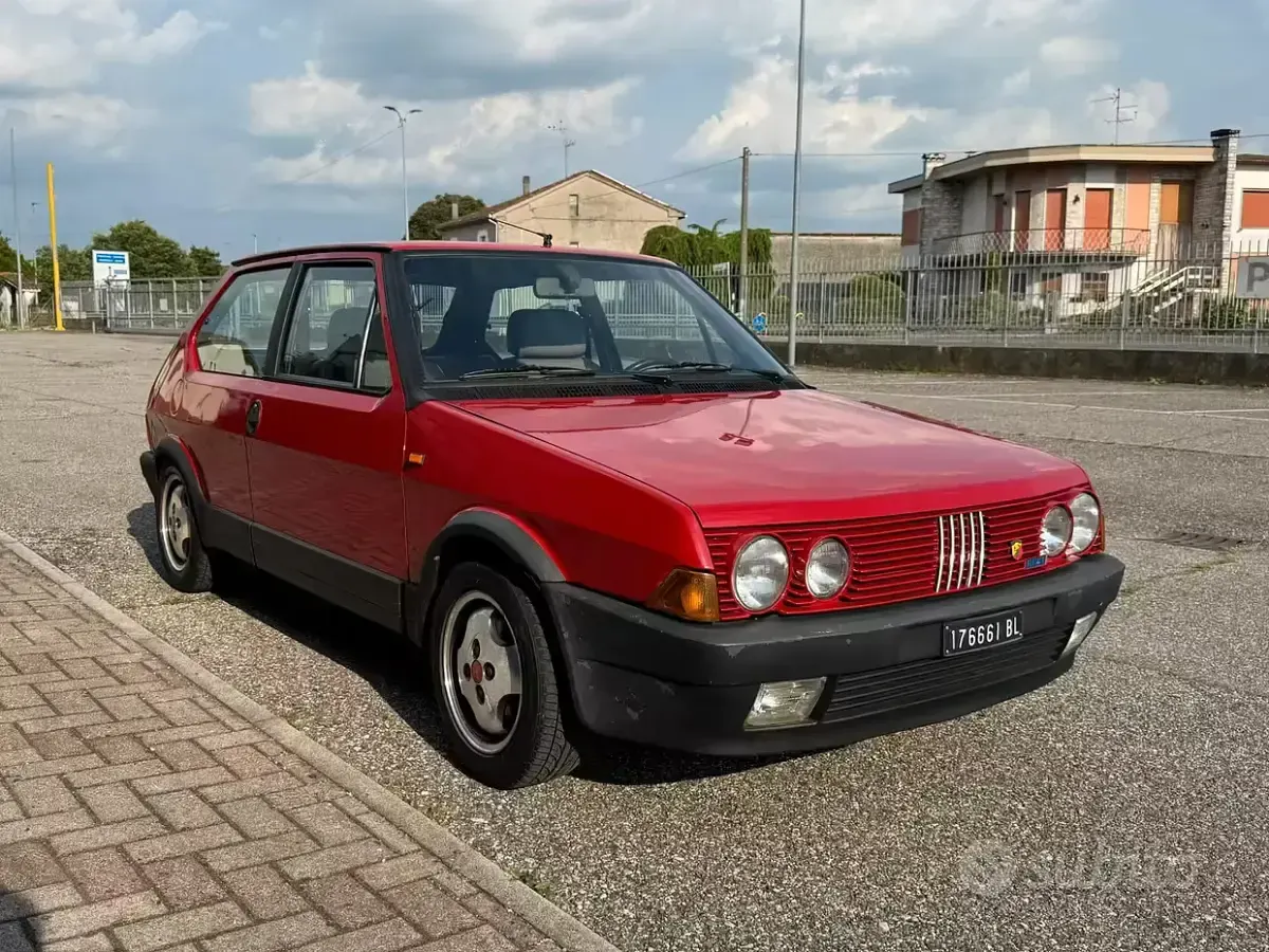 Usata Fiat Ritmo Abarth 130 CV (95 kW) 1983 Rosso Berlina