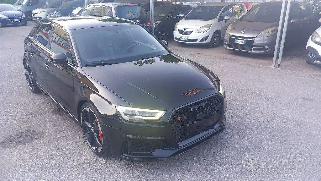 Usata Audi RS3 400 CV (294 kW) 2019 Nero Berlina