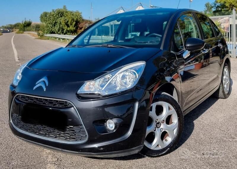 Usata Citroën C3 2010 Nero Utilitaria