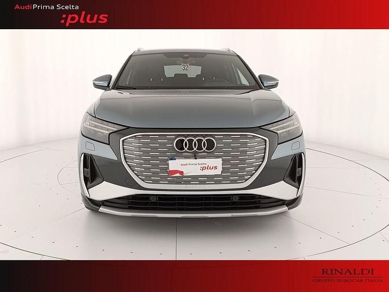 Usata Audi Q4 e-tron S-Line 69 kW (95 CV) 2022 Blu geyser metallizzato SUV