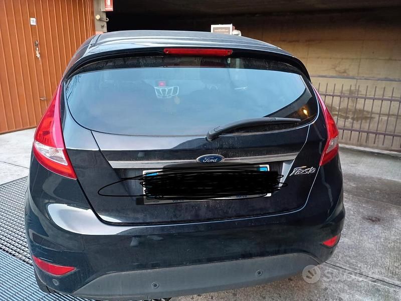 Usata Ford Fiesta Titanium 2009 Nero Utilitaria