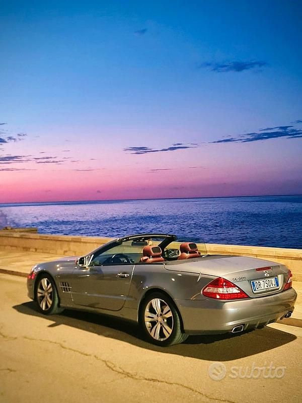 Usata Mercedes SL300 2008 Grigio Cabrio