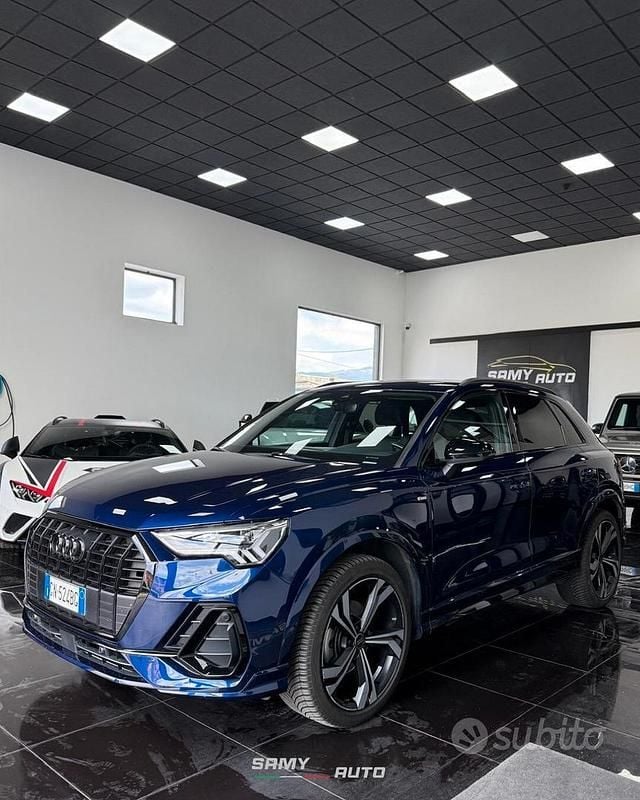 Usata Audi Q3 S-Line 150 CV (110 kW) 2023 Blu SUV