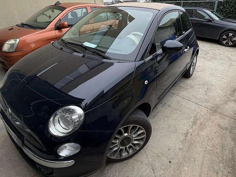 Usata Fiat 500C Lounge 69 CV (50 kW) 2012 Blu/azzurro Cabrio