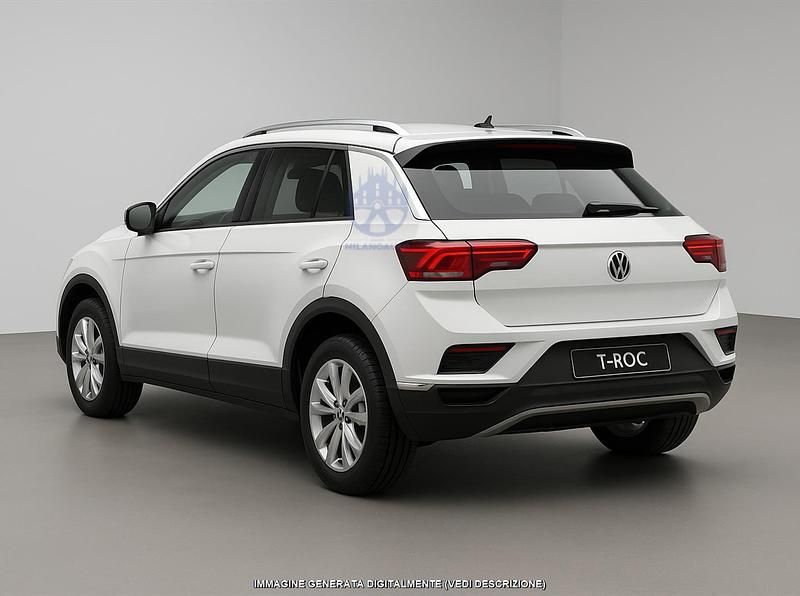Usata VW T-Roc Goal 150 CV (110 kW) 2025 Bianco SUV