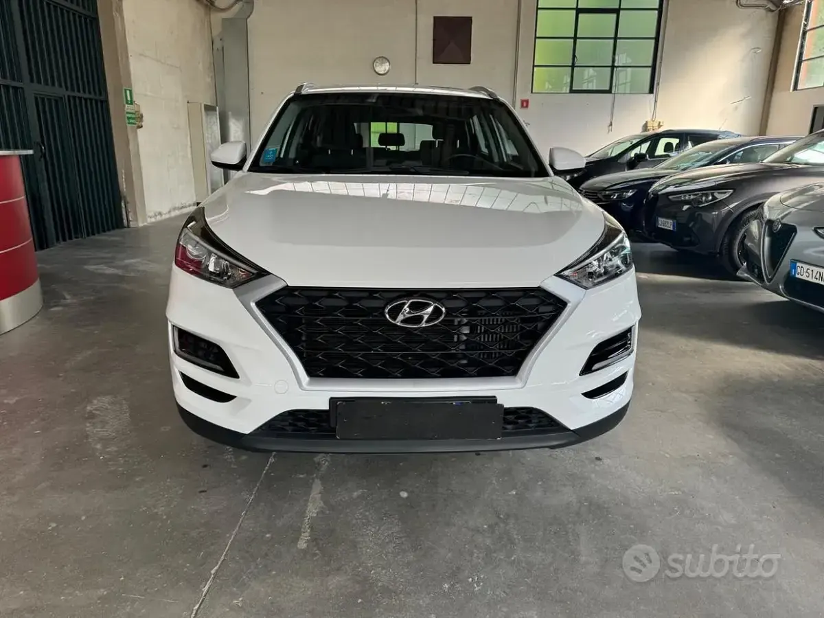 Usata Hyundai Tucson 116 CV (85 kW) 2019 Bianco SUV