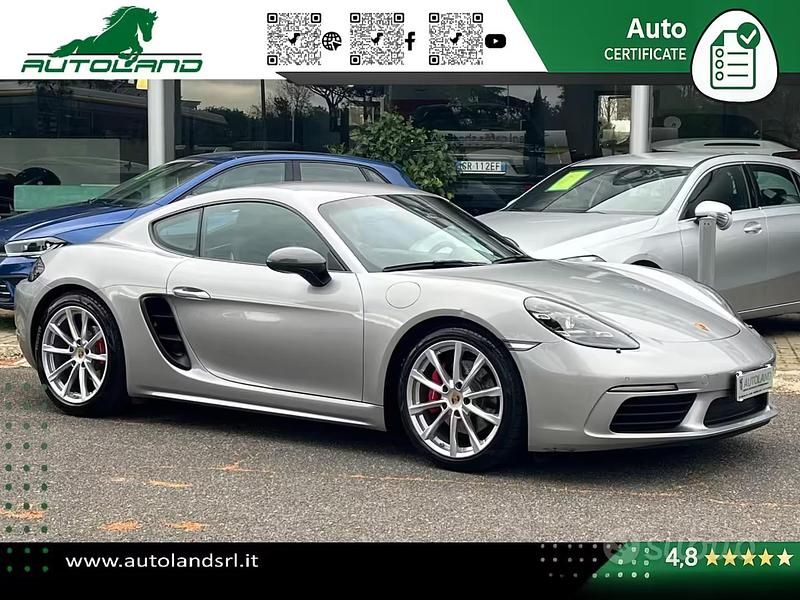 Usata Porsche 718 Cayman 300 CV (220 kW) 2022 Grigio Coupé