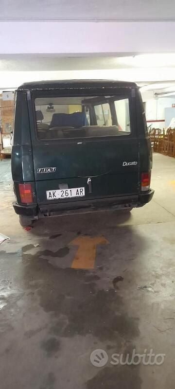 Usata Fiat Ducato 1985 Verde Furgone