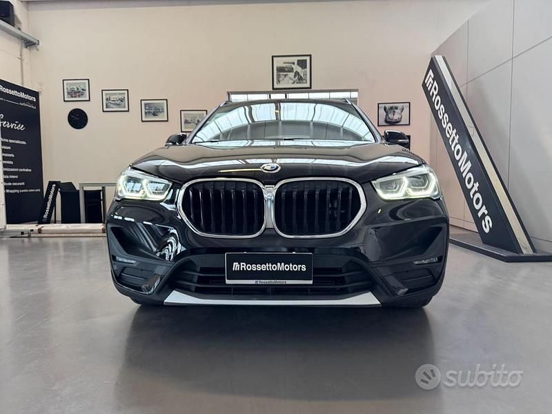 Usata BMW X1 Advantage 125 CV (91 kW) 2021 Nero SUV