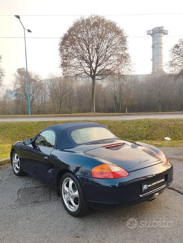 Usata Porsche Boxster 204 CV (150 kW) 1999 Blu Cabrio