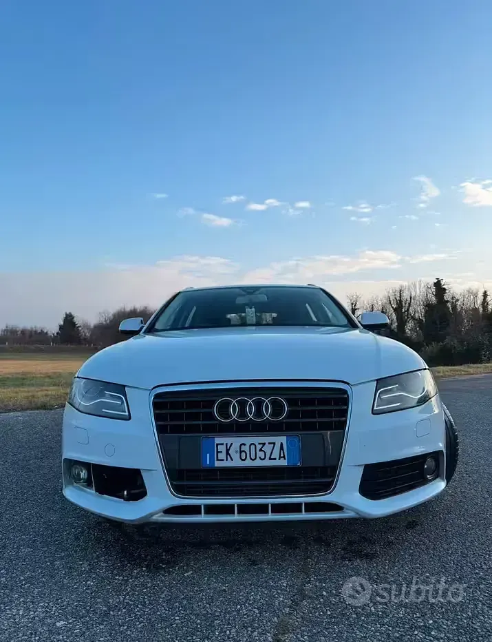 Usata Audi A4 Advanced 143 CV (105 kW) 2012 Bianco Station wagon