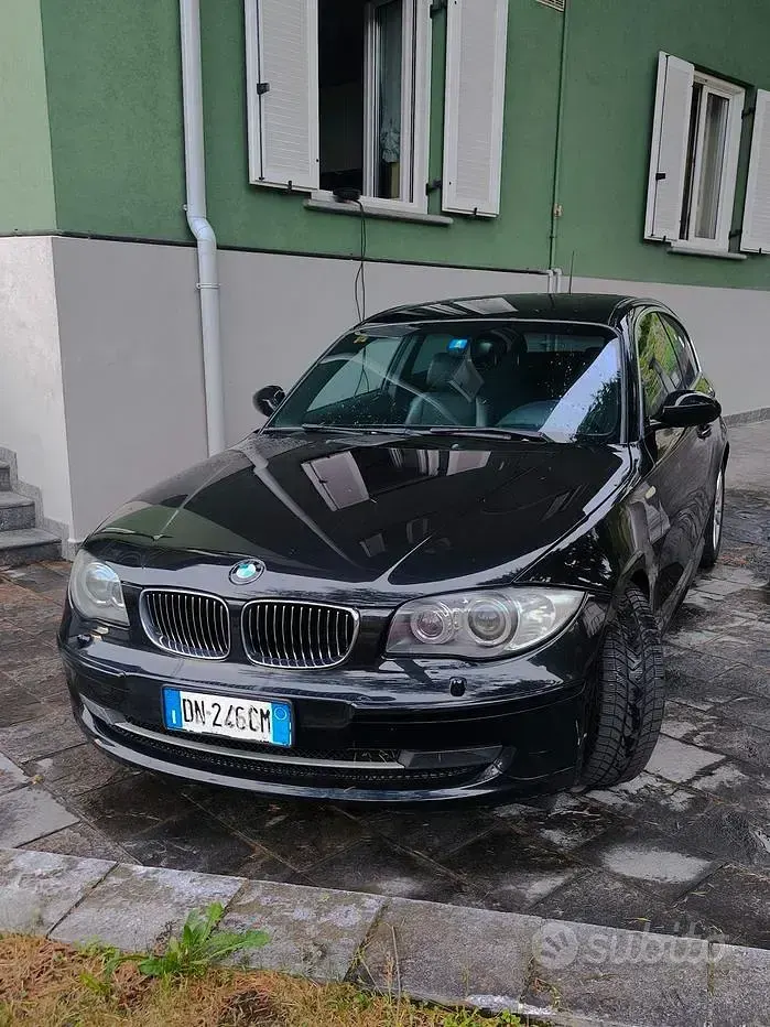 Usata BMW 120 Efficient Dynamics 177 CV (130 kW) 2008 Nero Utilitaria