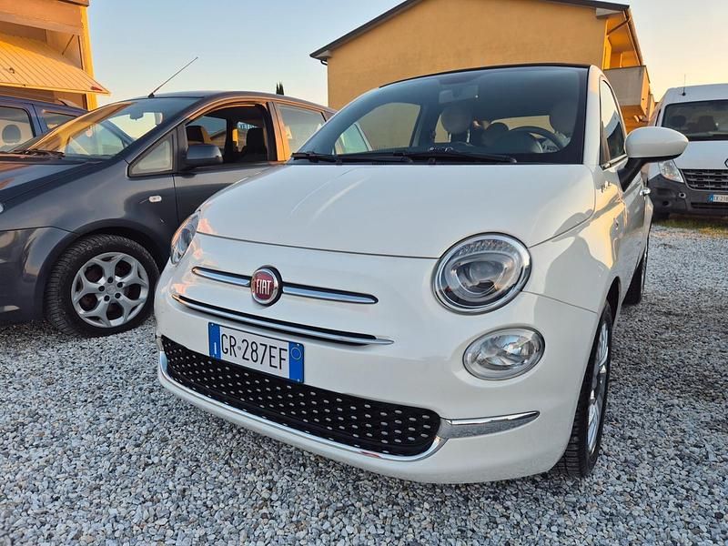 Usata Fiat 500C Dolcevita 69 CV (50 kW) 2021 Bianco Cabrio