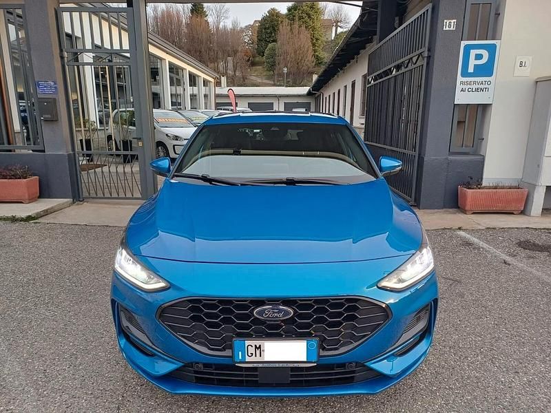 Usata Ford Focus ST-Line 125 CV (91 kW) 2023 Blu Berlina
