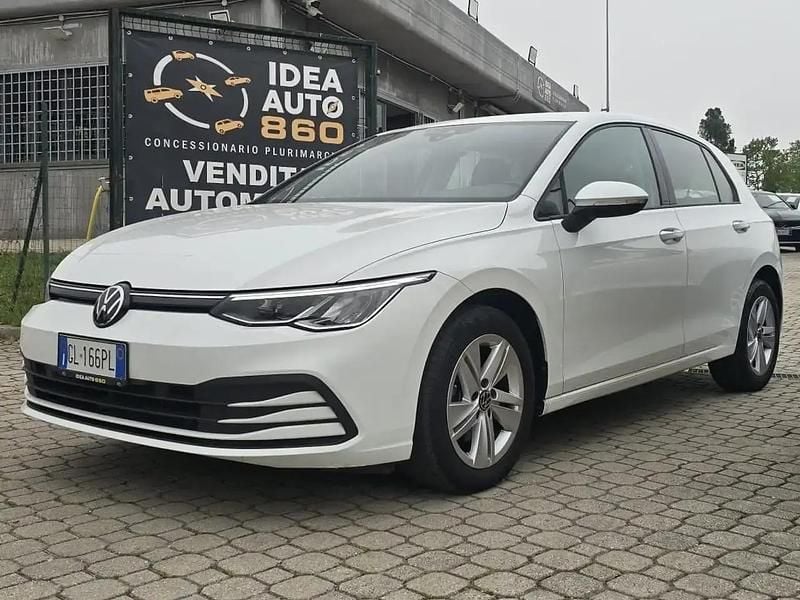 Usata VW Golf VIII Life 110 CV (80 kW) 2022 Bianco Berlina