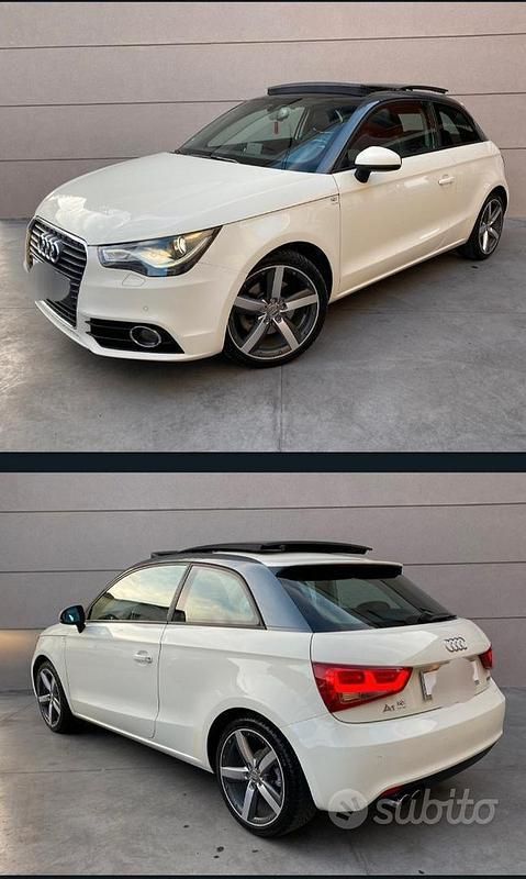 Usata Audi A1 2011 Bianco Utilitaria