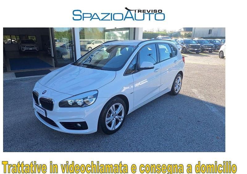 Bianco Usata 2016 BMW 216 Active Tourer Sport Line Monovolume | 12.500 € (Buon prezzo) - Immagine 1/4