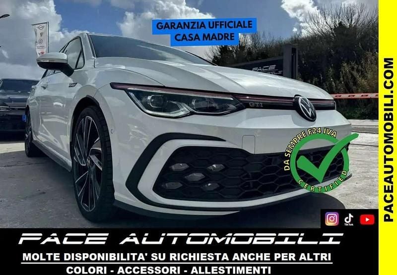 Bianco Usata 2023 VW Golf VIII GTI Tre volumi | 30.600 € (Super prezzo) - Immagine 1/1