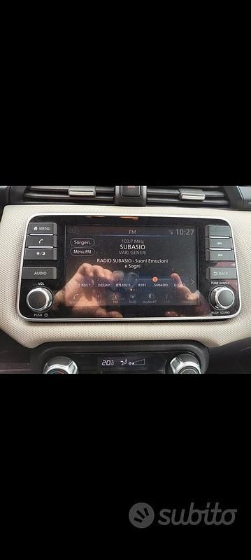 Usata Nissan Micra 2019 Bianco Utilitaria