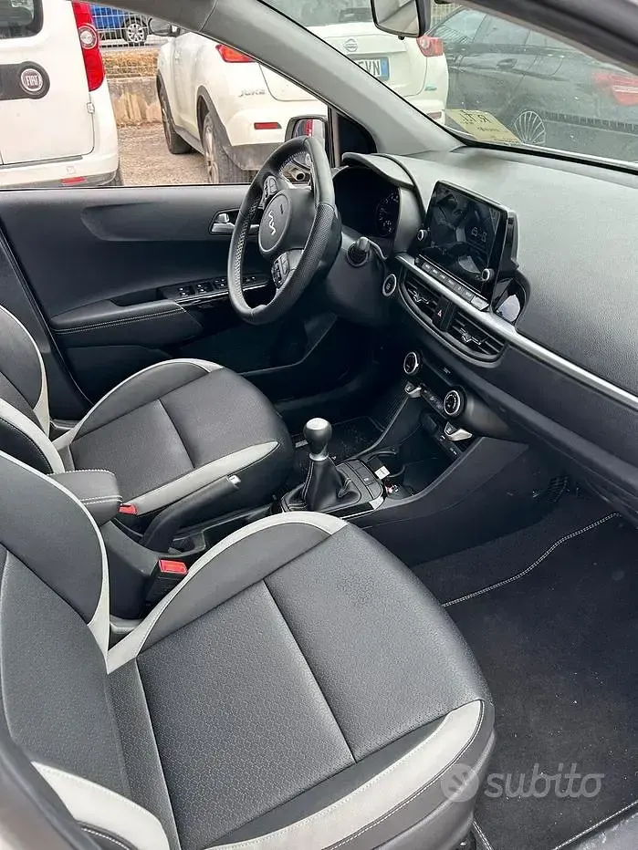 Usata Kia Picanto X-Line 67 CV (49 kW) 2023 Bianco Utilitaria