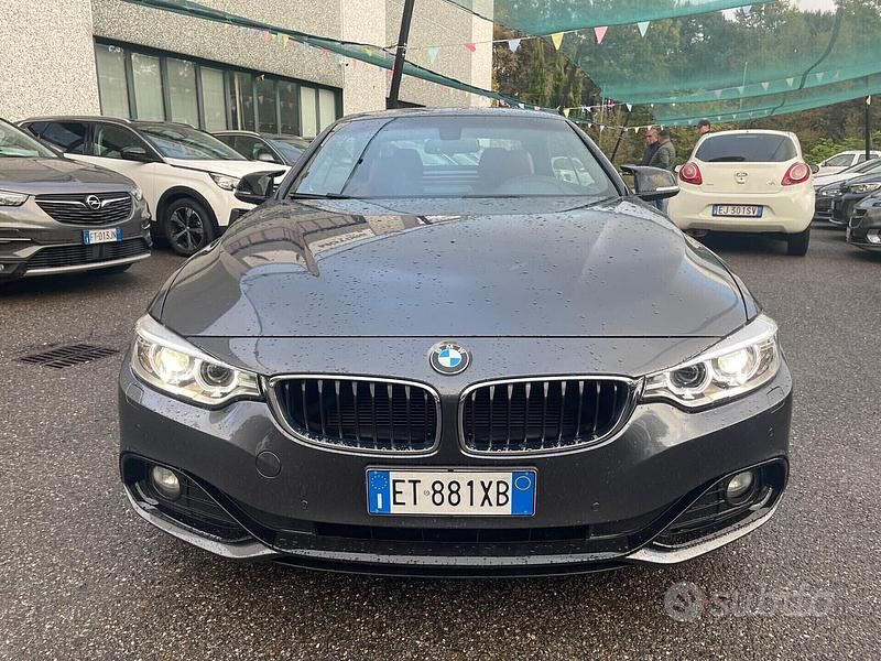 Usata BMW 420 M Sport 184 CV (135 kW) 2014 Grigio Cabrio