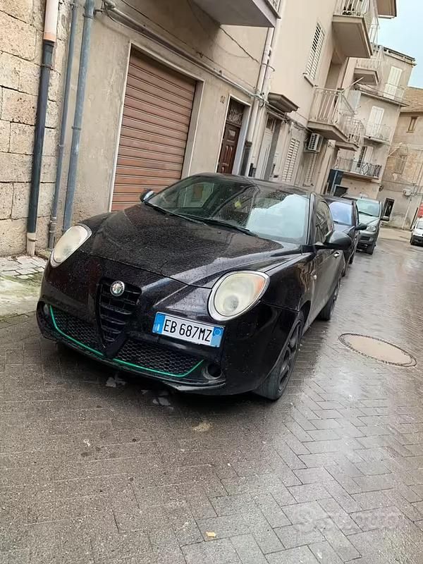 Usata Alfa Romeo MiTo 120 CV (88 kW) 2010 Nero Utilitaria