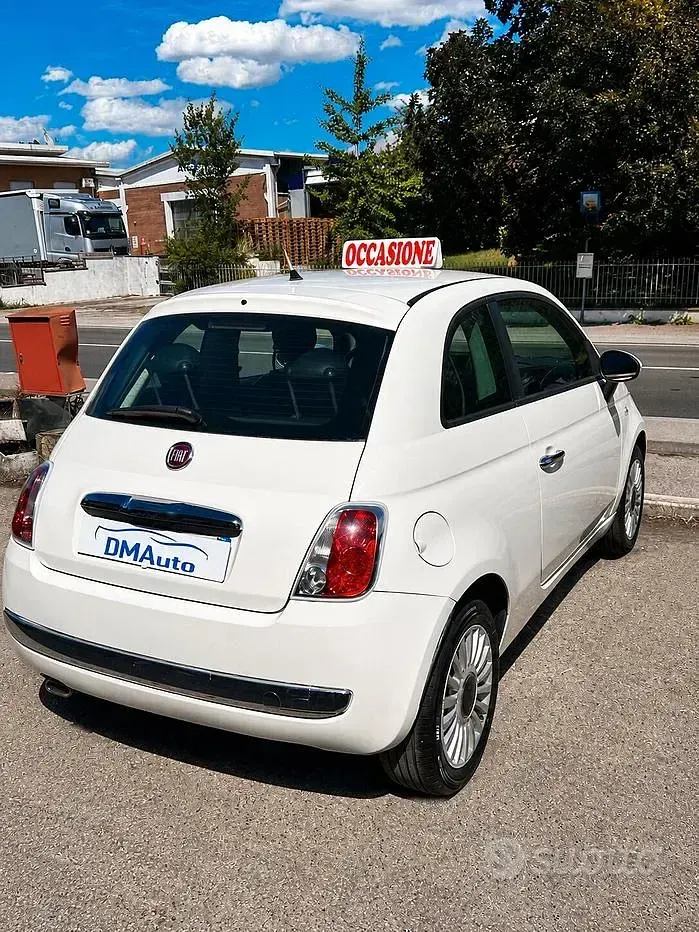 Usata Fiat 500 Sport 100 CV (73 kW) 2008 Bianco Berlina