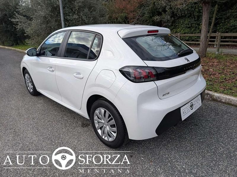 Usata Peugeot 208 Active 75 CV (55 kW) 2021 Bianco Utilitaria