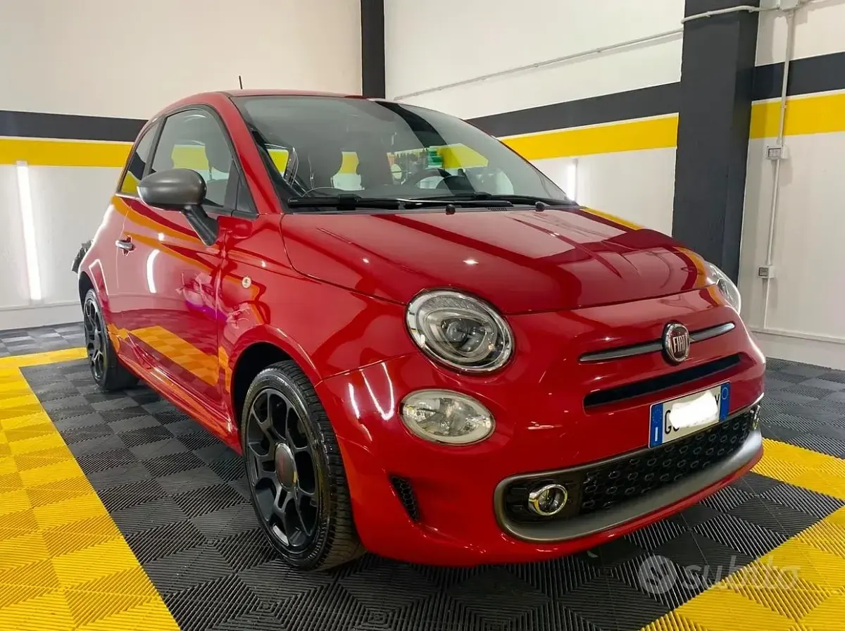 Usata Fiat 500 Sport 69 CV (50 kW) 2021 Rosso Berlina