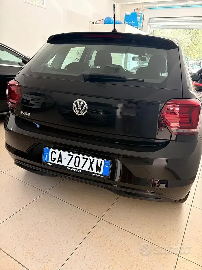 Usata VW Polo Comfortline 95 CV (69 kW) 2020 Nero Utilitaria