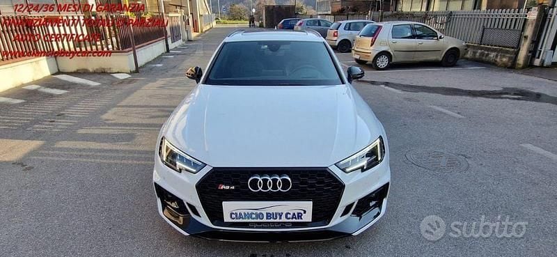 Usata Audi RS4 S-Line 450 CV (330 kW) 2019 Bianco Station wagon