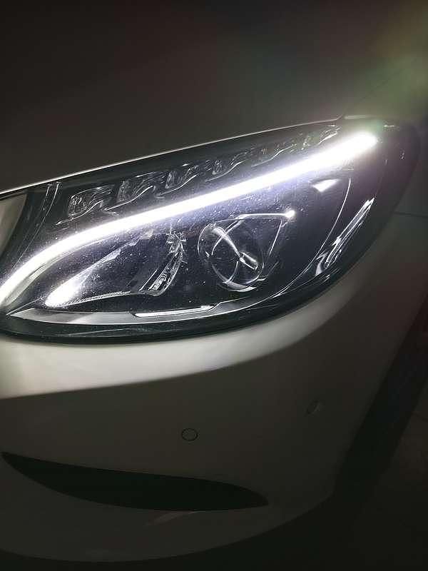 Usata Mercedes C200 136 CV (100 kW) 2018 Bianco Station wagon