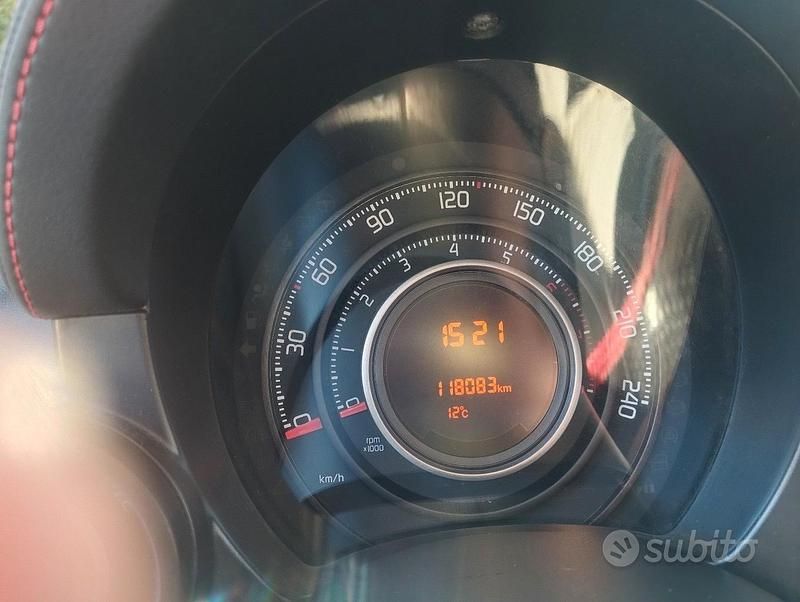 Usata Abarth 500 135 CV (99 kW) 2008 Bianco Utilitaria