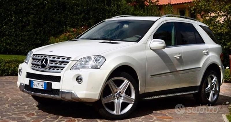 Usata Mercedes ML350 AMG 211 CV (155 kW) 2010 Bianco SUV