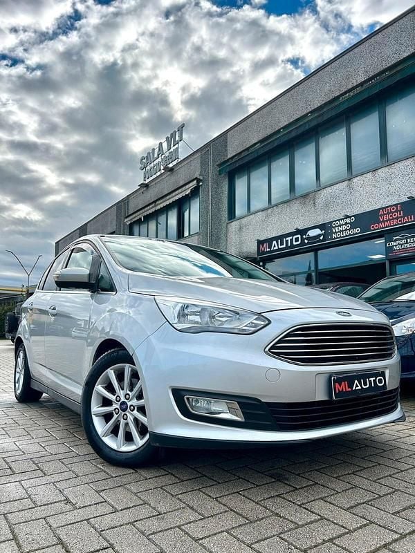 Argento Usata 2016 Ford C-MAX Titanium Monovolume | 6990 € (Ottimo prezzo) - Immagine 1/4