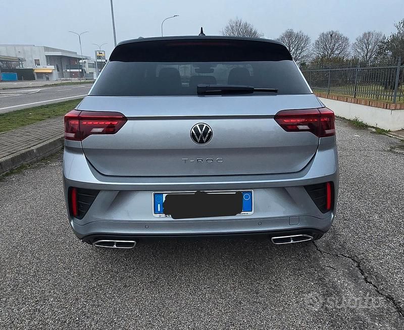 Usata VW T-Roc R-line Plus 150 CV (110 kW) 2024 Grigio SUV