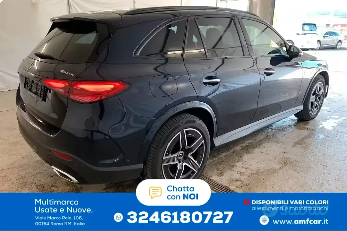 Usata Mercedes GLC220 AMG line 194 CV (142 kW) 2023 Blu SUV