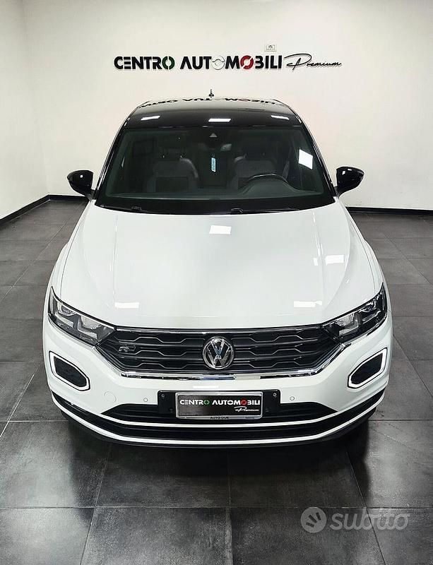Usata VW T-Roc R-line 150 CV (110 kW) 2019 Bianco SUV
