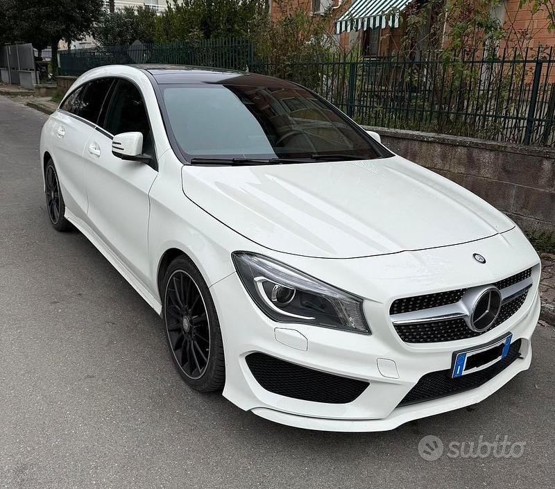 Usata Mercedes CLA200 Premium 2016 Bianco Station wagon