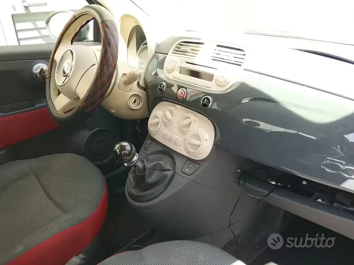 Usata Fiat 500 69 CV (50 kW) 2014 Grigio Berlina