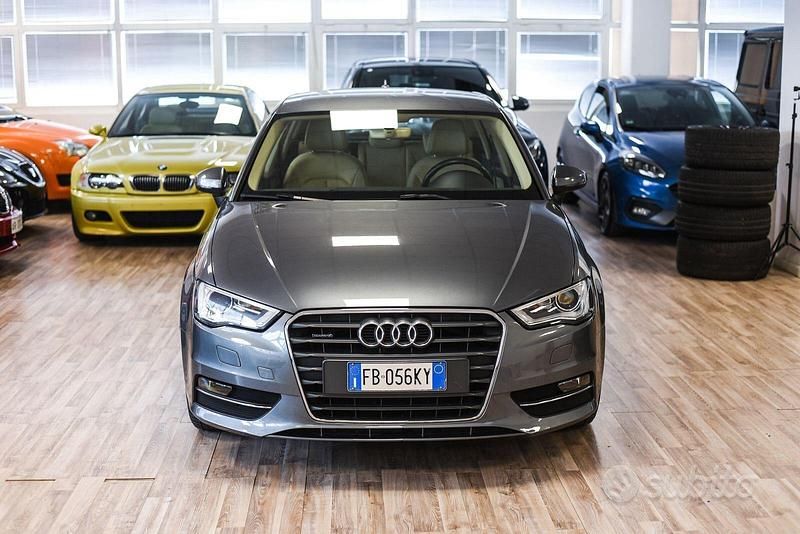 Usata Audi A3 Ambiente 184 CV (135 kW) 2015 Grigio Berlina